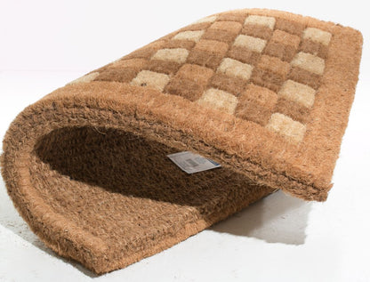 18" X 30" Brown Coir Outdoor Door Mat