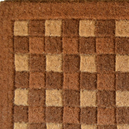 18" X 30" Brown Coir Outdoor Door Mat