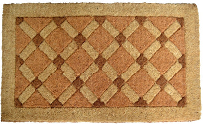 18" X 30" Brown Coir Outdoor Door Mat