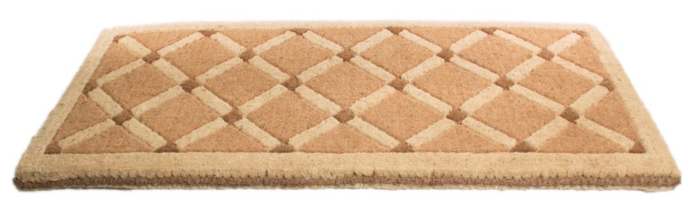 18" X 47" Brown Coir Outdoor Door Mat