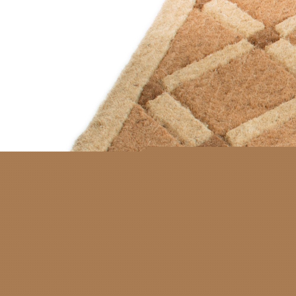 18" X 47" Brown Coir Outdoor Door Mat