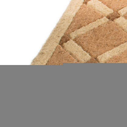 18" X 47" Brown Coir Outdoor Door Mat