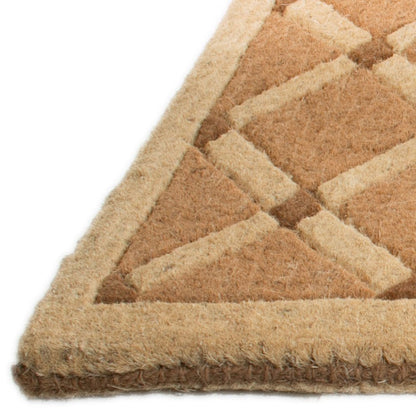 18" X 47" Brown Coir Outdoor Door Mat