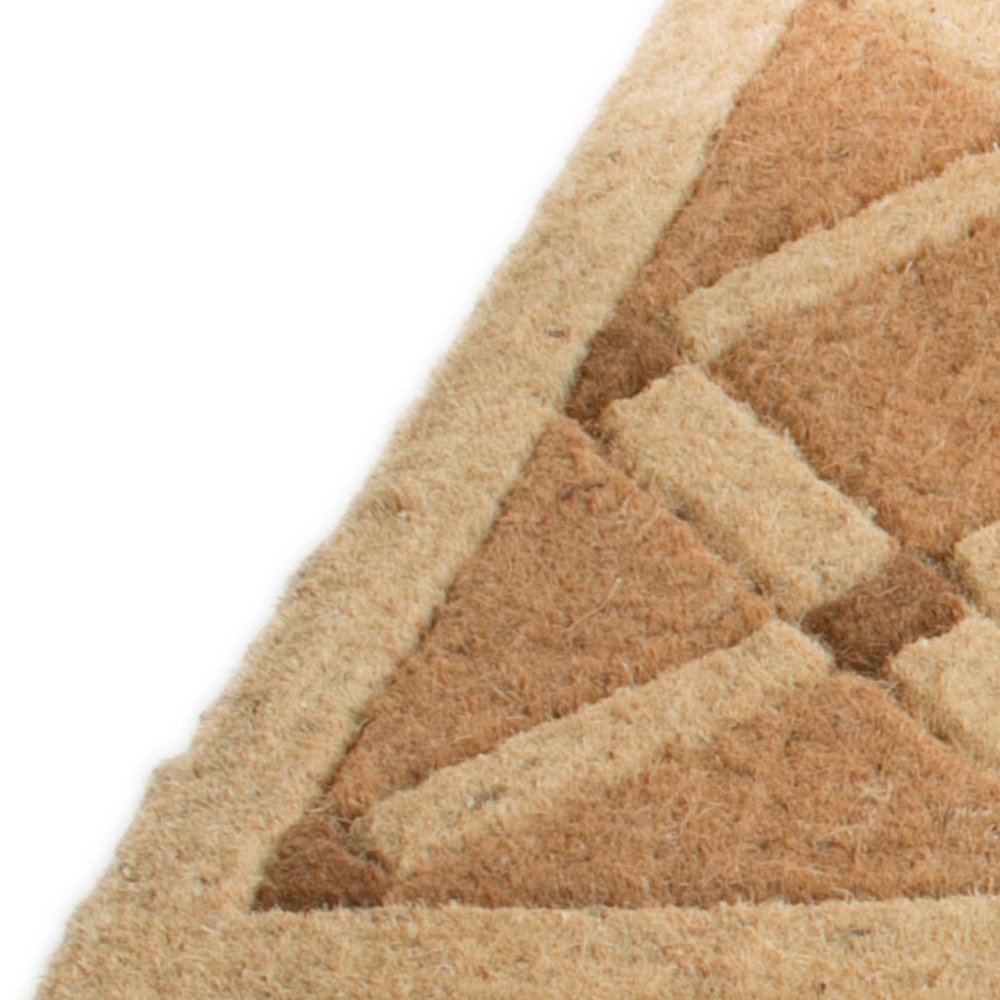 18" X 47" Brown Coir Outdoor Door Mat