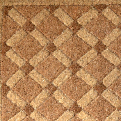 24" X 48" Brown Coir Outdoor Door Mat