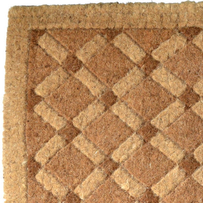 24" X 48" Brown Coir Outdoor Door Mat