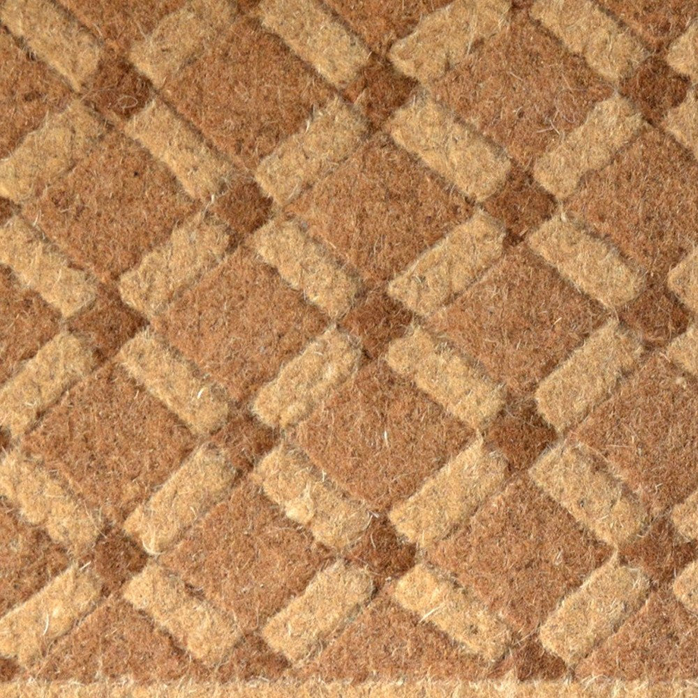 24" X 48" Brown Coir Outdoor Door Mat
