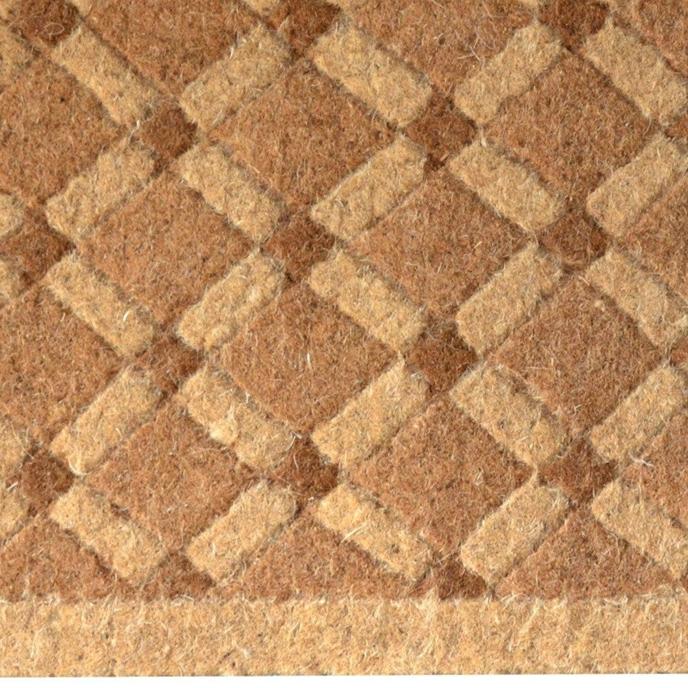 24" X 48" Brown Coir Outdoor Door Mat