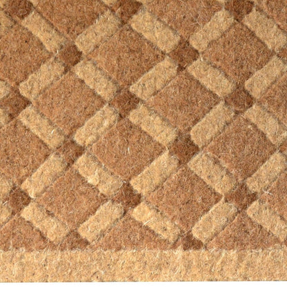 24" X 48" Brown Coir Outdoor Door Mat