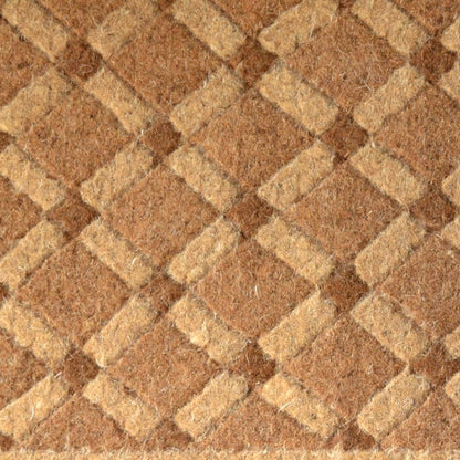 24" X 48" Brown Coir Outdoor Door Mat