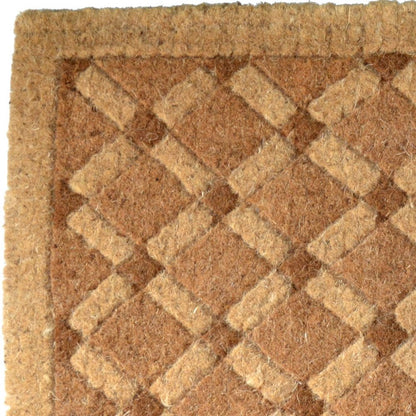 24" X 48" Brown Coir Outdoor Door Mat