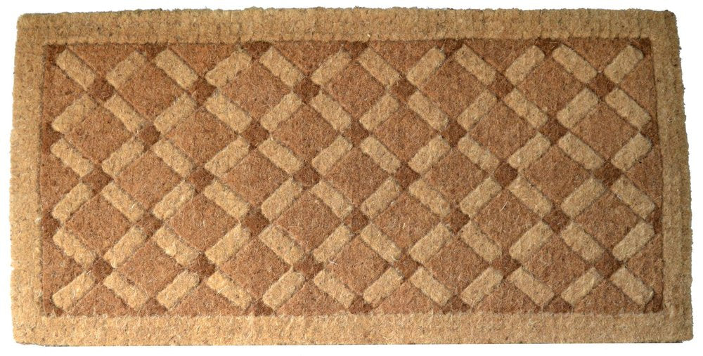 24" X 48" Brown Coir Outdoor Door Mat