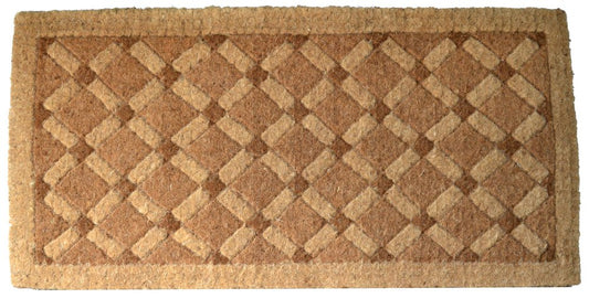 24" X 48" Brown Coir Outdoor Door Mat
