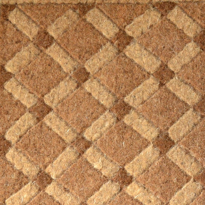 24" X 48" Brown Coir Outdoor Door Mat