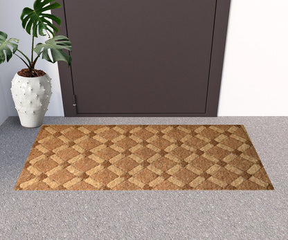 24" X 48" Brown Coir Outdoor Door Mat