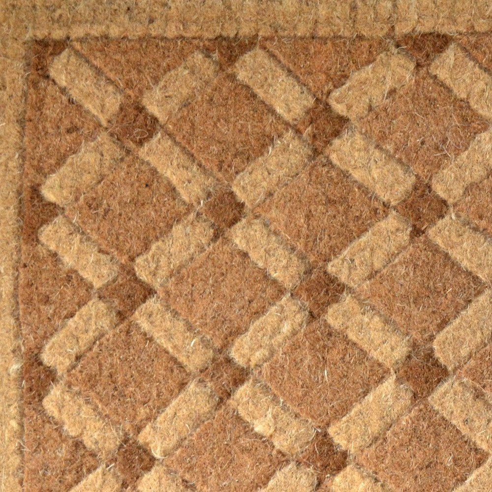 24" X 48" Brown Coir Outdoor Door Mat