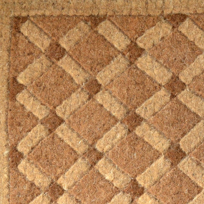 24" X 48" Brown Coir Outdoor Door Mat