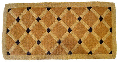 18" X 30" Brown Coir Outdoor Door Mat