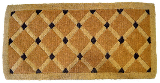 18" X 30" Brown Coir Outdoor Door Mat