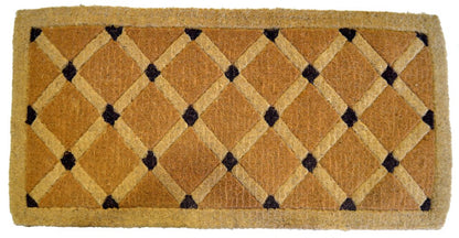 18" X 30" Brown Coir Outdoor Door Mat