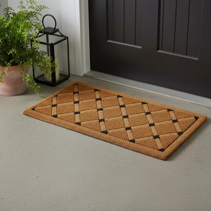 18" X 30" Brown Coir Outdoor Door Mat