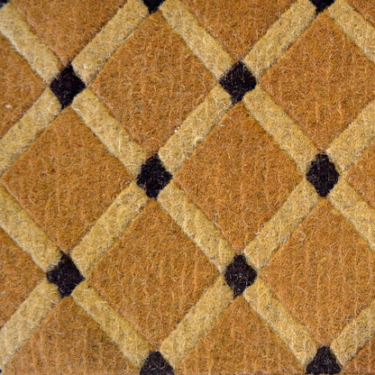 18" X 30" Brown Coir Outdoor Door Mat
