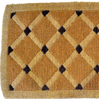 24" X 48" Brown Coir Outdoor Door Mat