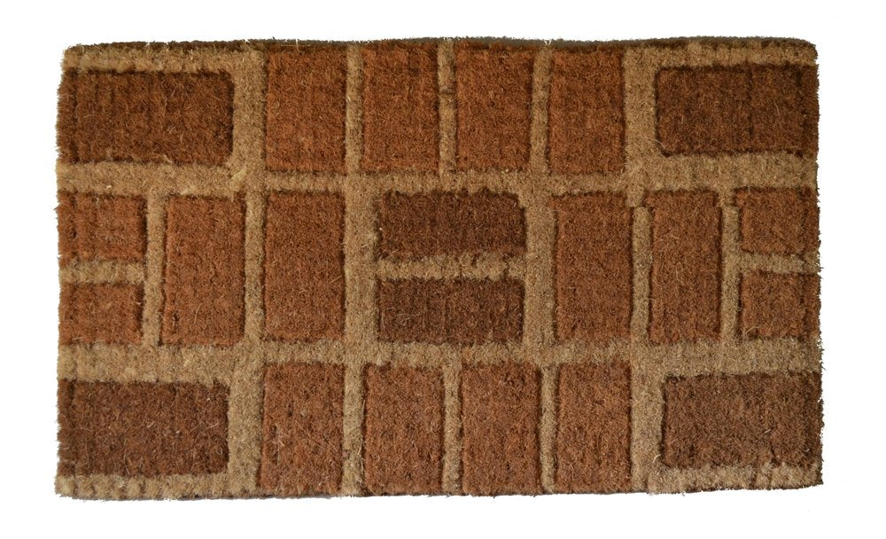 18" X 30" Brown Coir Outdoor Door Mat
