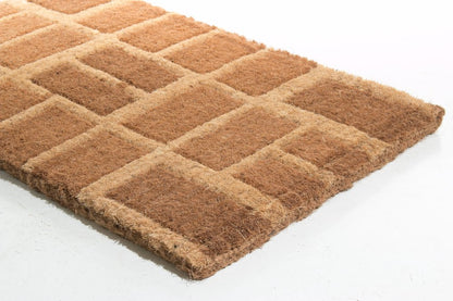 18" X 30" Brown Coir Outdoor Door Mat