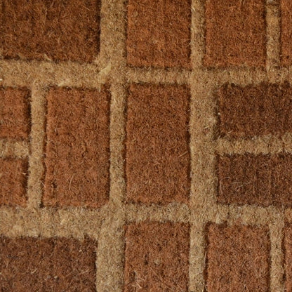 18" X 30" Brown Coir Outdoor Door Mat