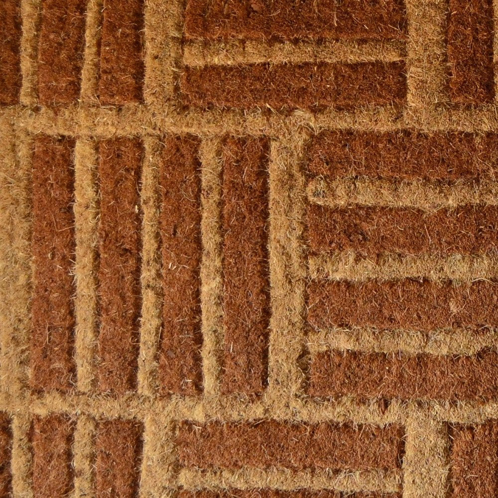 18" X 30" Brown Coir Outdoor Door Mat