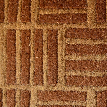18" X 30" Brown Coir Outdoor Door Mat