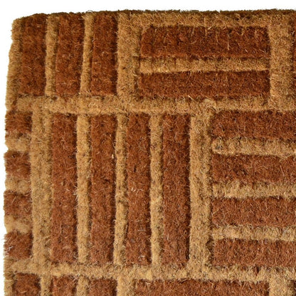 18" X 30" Brown Coir Outdoor Door Mat