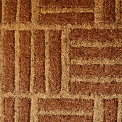 18" X 30" Brown Coir Outdoor Door Mat
