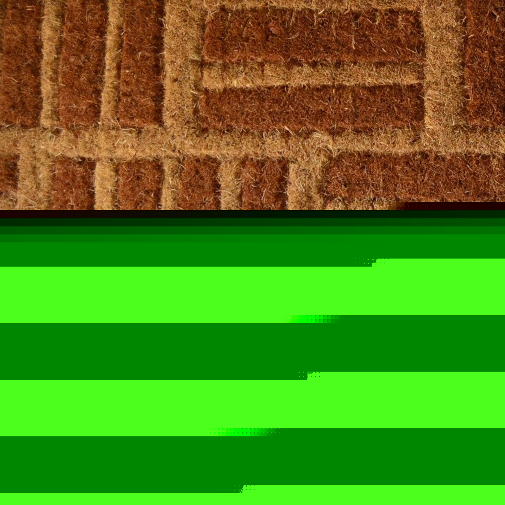 18" X 30" Brown Coir Outdoor Door Mat