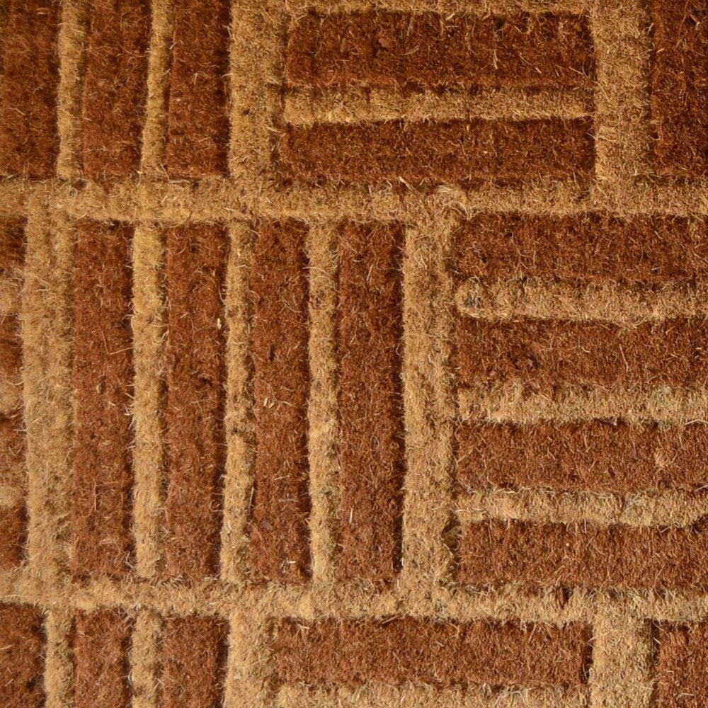 18" X 30" Brown Coir Outdoor Door Mat
