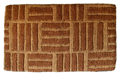 18" X 30" Brown Coir Outdoor Door Mat