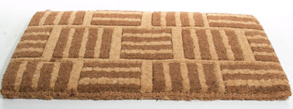 18" X 30" Brown Coir Outdoor Door Mat