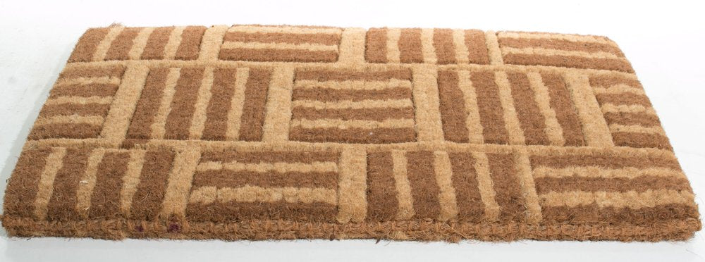 18" X 30" Brown Coir Outdoor Door Mat