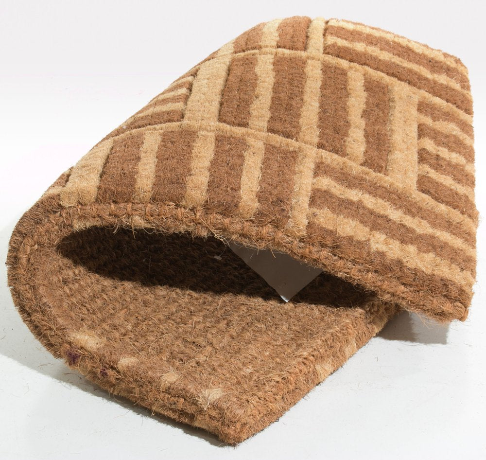 18" X 30" Brown Coir Outdoor Door Mat
