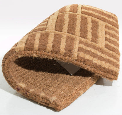 18" X 30" Brown Coir Outdoor Door Mat