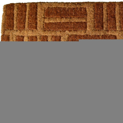 18" X 30" Brown Coir Outdoor Door Mat