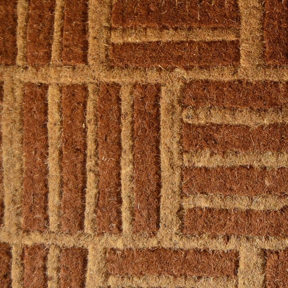 18" X 30" Brown Coir Outdoor Door Mat