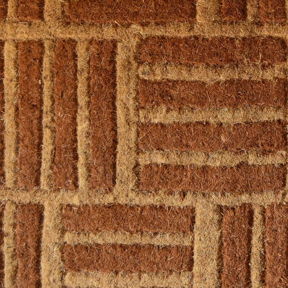 18" X 30" Brown Coir Outdoor Door Mat