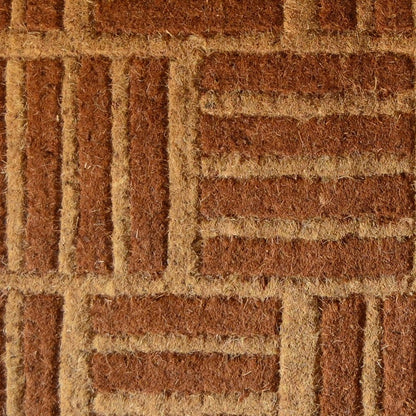 18" X 30" Brown Coir Outdoor Door Mat