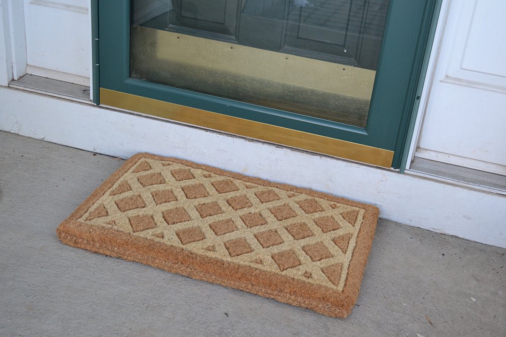 18" X 30" Brown Coir Outdoor Door Mat
