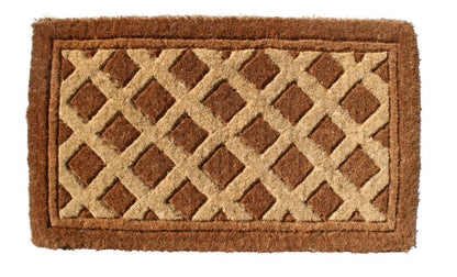 18" X 30" Brown Coir Outdoor Door Mat