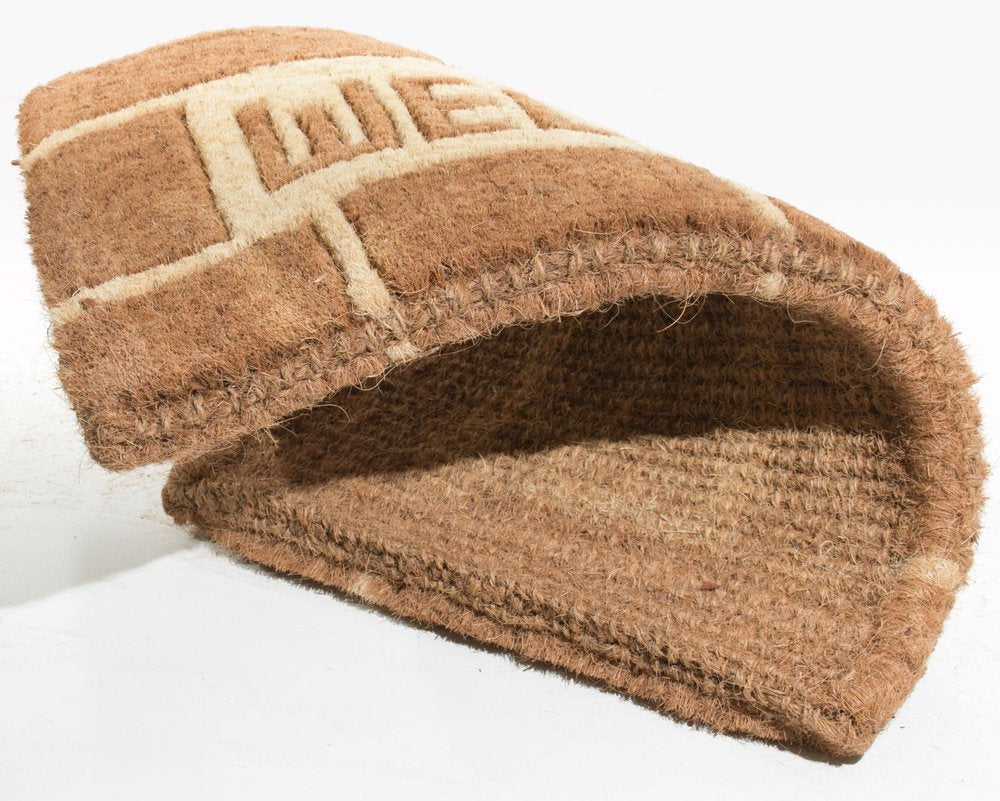 18" X 30" Brown Coir Welcome Outdoor Door Mat