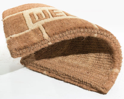 18" X 30" Brown Coir Welcome Outdoor Door Mat