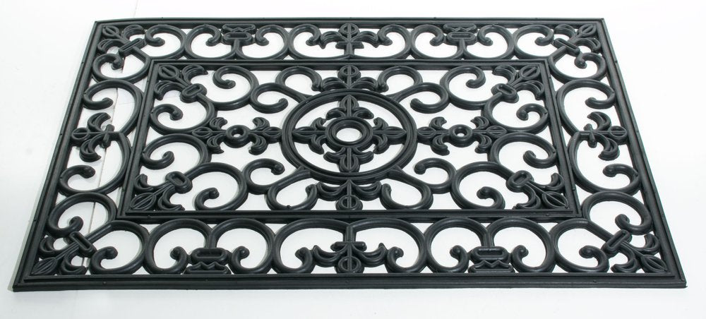 24" X 36" Black Rubber Outdoor Door Mat